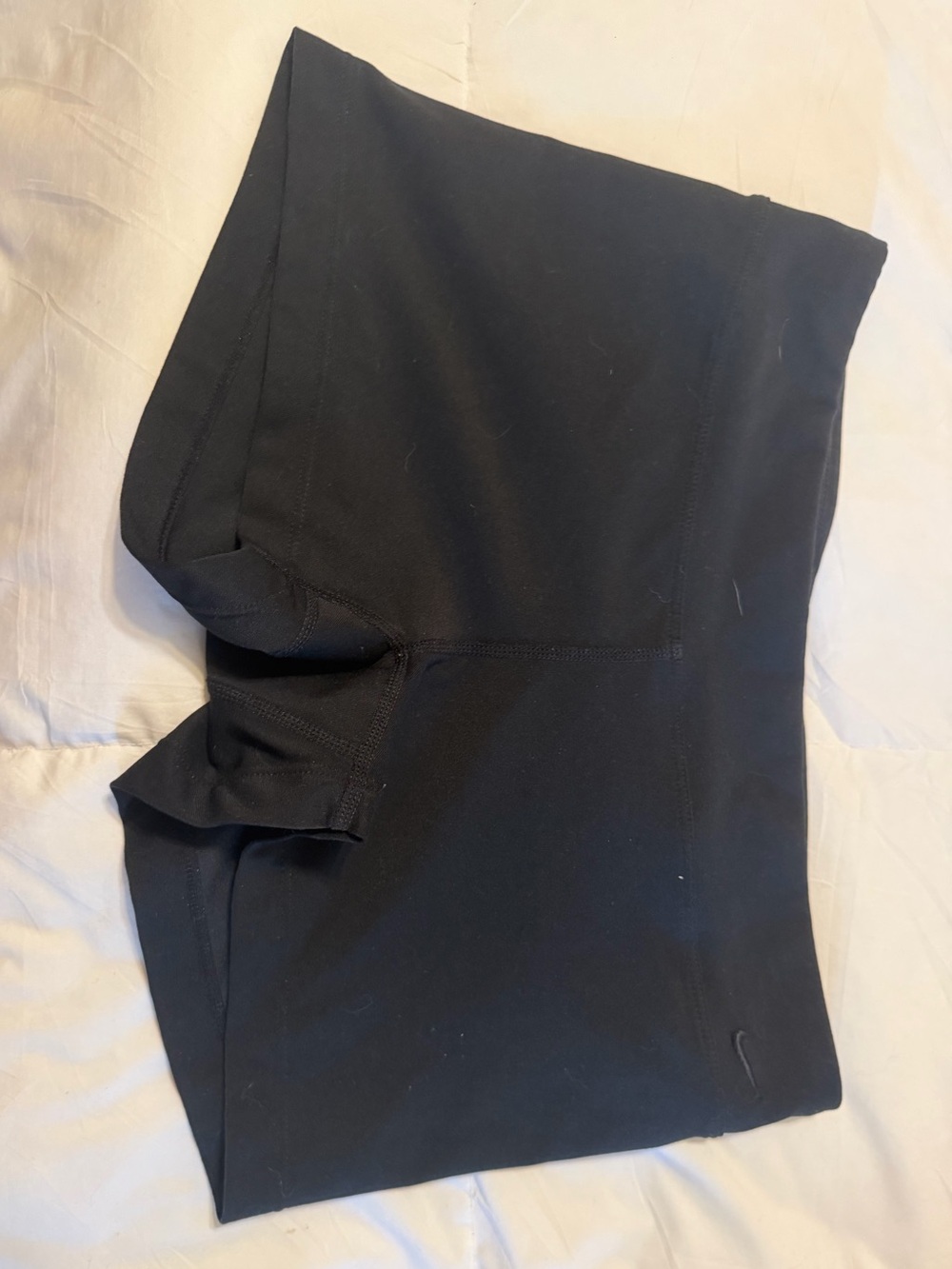Vintage Nike Black Embroidered Mini Shorts